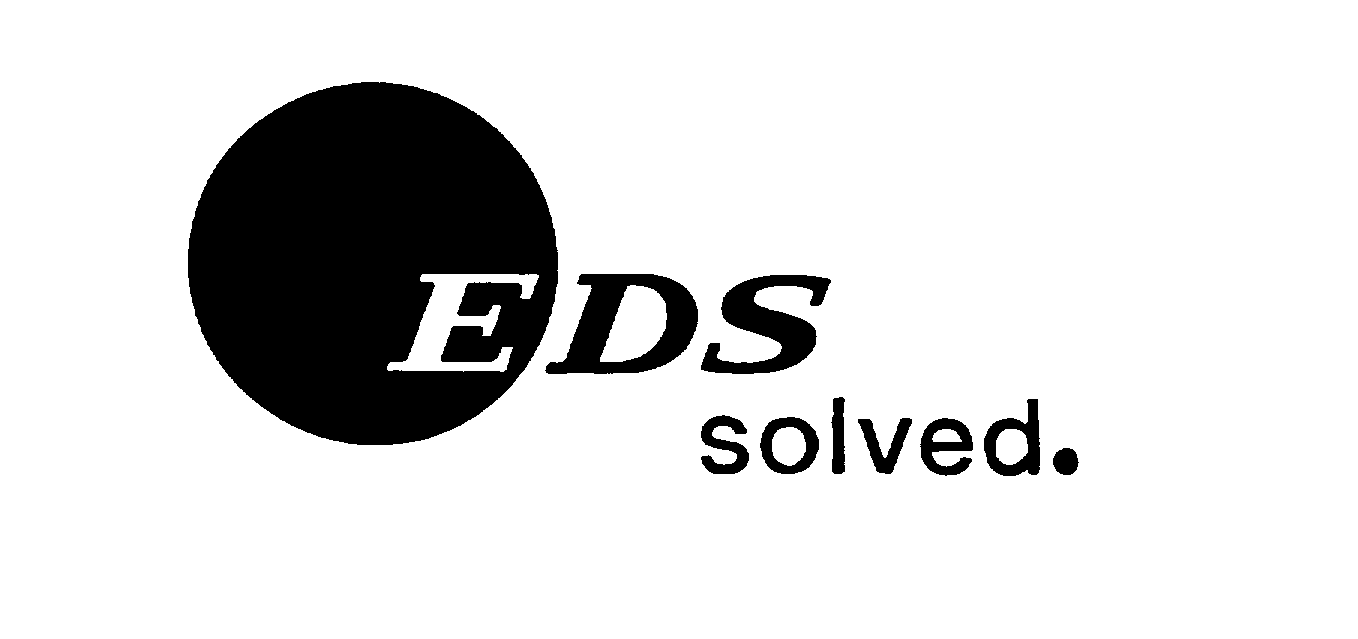 Trademark Logo EDS SOLVED.