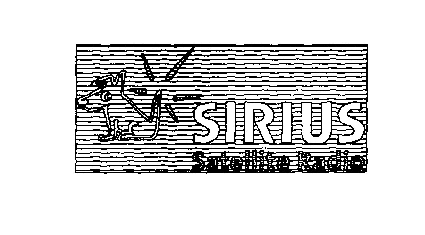 Trademark Logo SIRIUS SATELLITE RADIO
