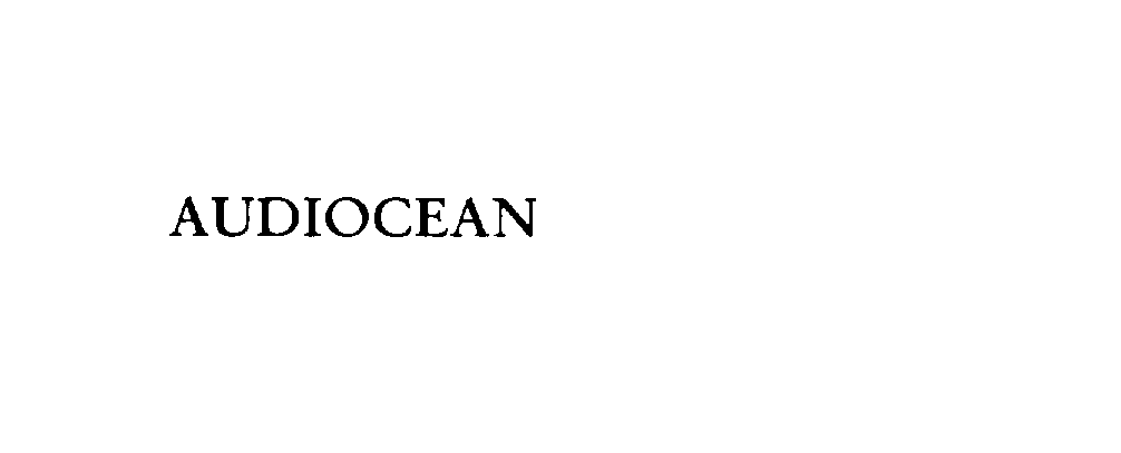 Trademark Logo AUDIOCEAN