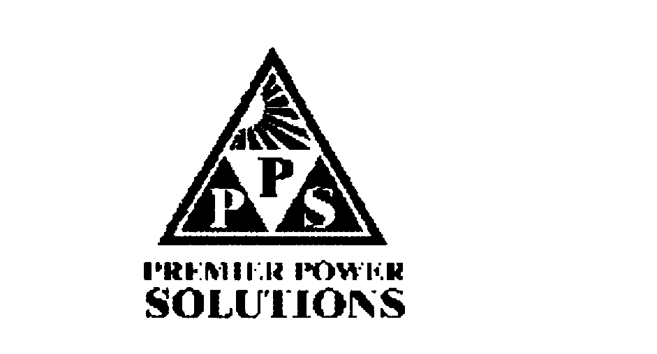 Trademark Logo PPS PREMIER POWER SOLUTIONS