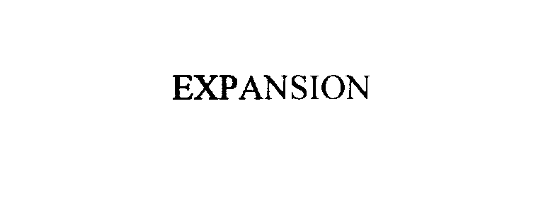 Trademark Logo EXPANSION