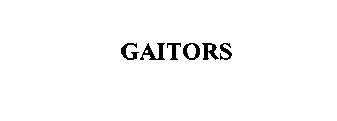  GAITORS