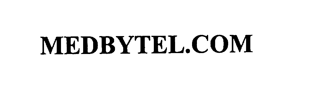 Trademark Logo MEDBYTEL.COM