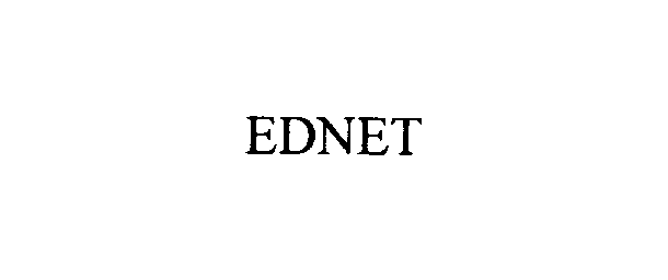 Trademark Logo EDNET