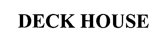 Trademark Logo DECK HOUSE