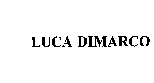  LUCA DIMARCO