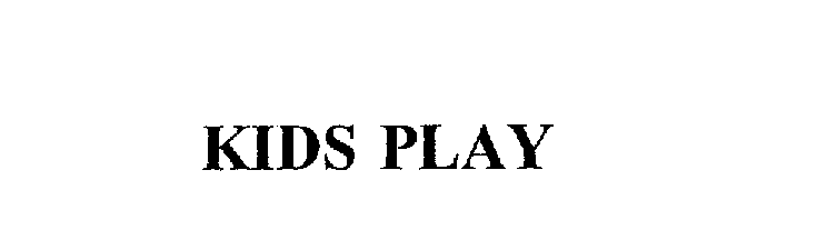 KIDS PLAY