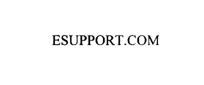 Trademark Logo ESUPPORT.COM