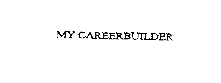  MY CAREERBUILDER