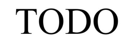 Trademark Logo TODO