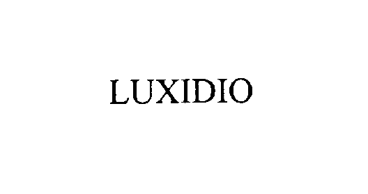Trademark Logo LUXIDIO