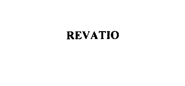 Trademark Logo REVATIO