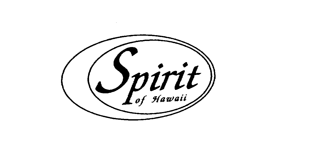 Trademark Logo SPIRIT OF HAWAII