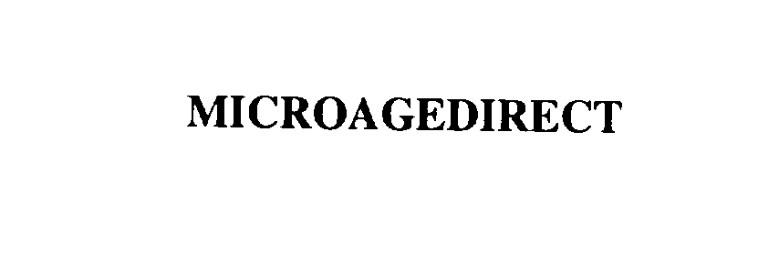 Trademark Logo MICROAGEDIRECT