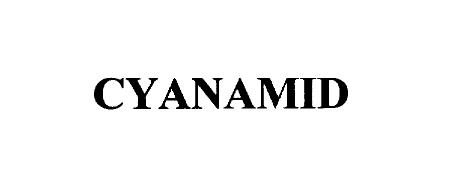 Trademark Logo CYANAMID