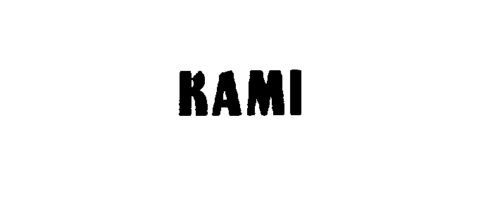 Trademark Logo KAMI