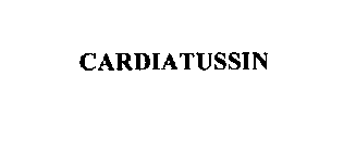 Trademark Logo CARDIATUSSIN