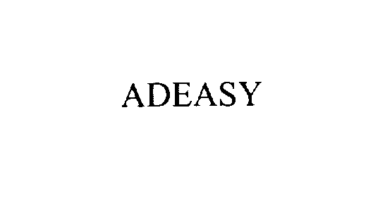 Trademark Logo ADEASY