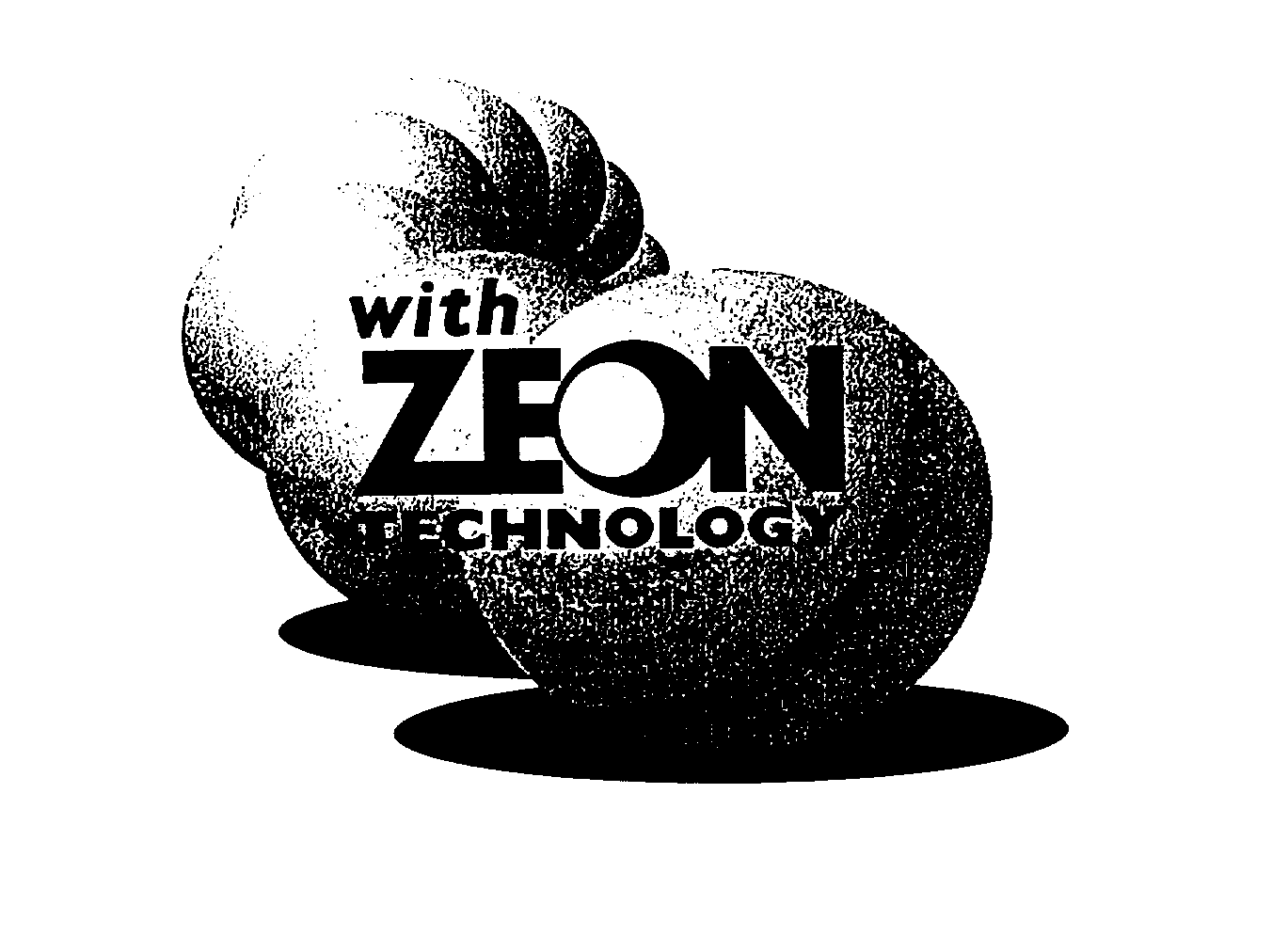 Trademark Logo WITH ZEON TECHNOLOGY