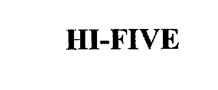 Trademark Logo HI-FIVE