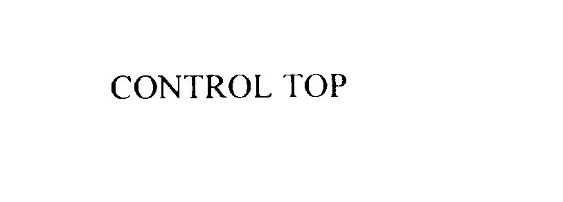  CONTROL TOP