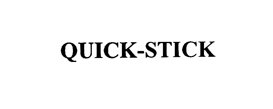 Trademark Logo QUICK-STICK