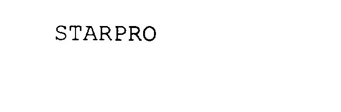 Trademark Logo STARPRO