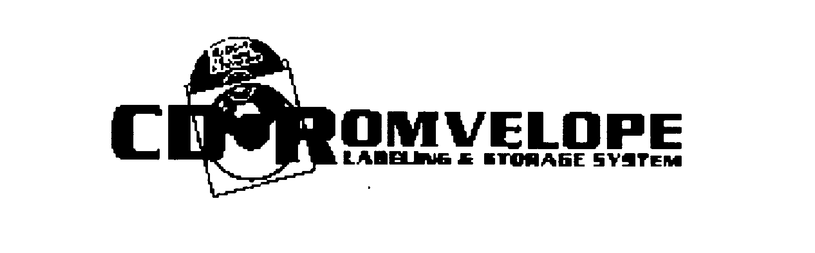 Trademark Logo CD.ROMVELOPE LABELING STORAE SYSTEM