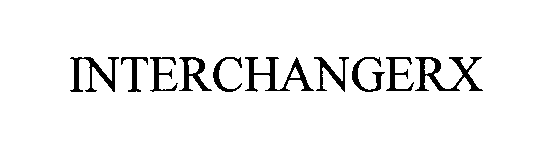 Trademark Logo INTERCHANGERX