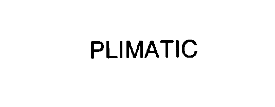 Trademark Logo PLIMATIC
