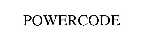 Trademark Logo POWERCODE