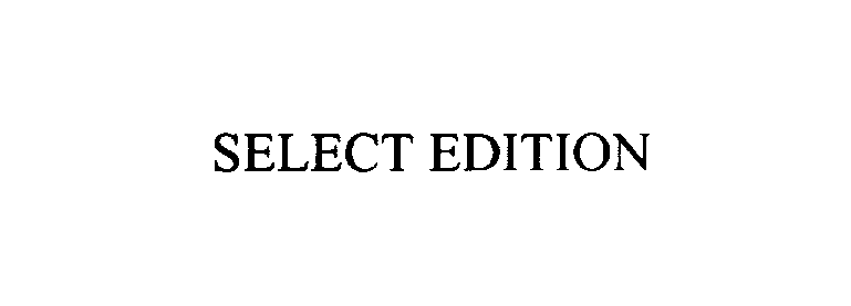 Trademark Logo SELECT EDITION