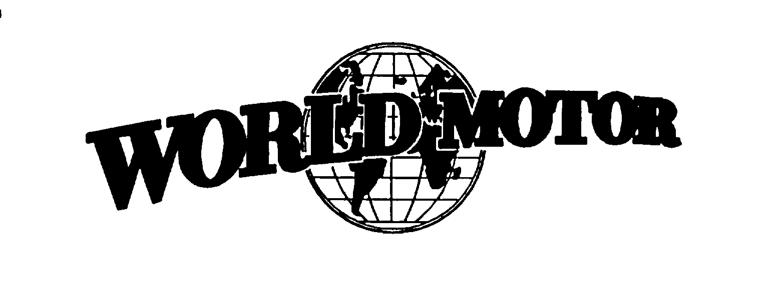 Trademark Logo WORLD MOTOR