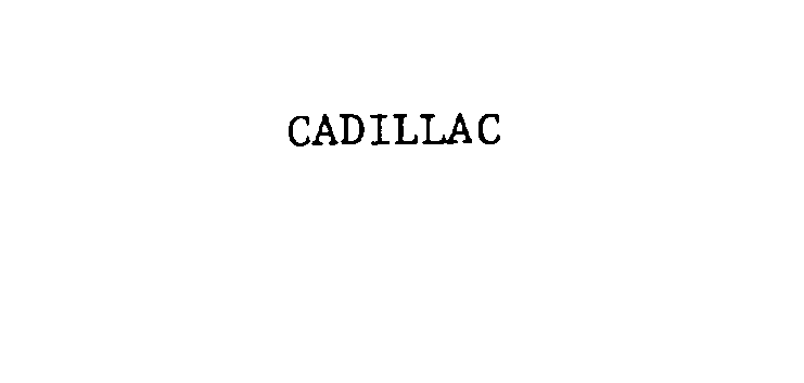 CADILLAC