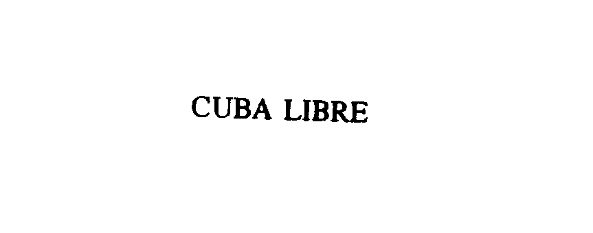 CUBA LIBRE