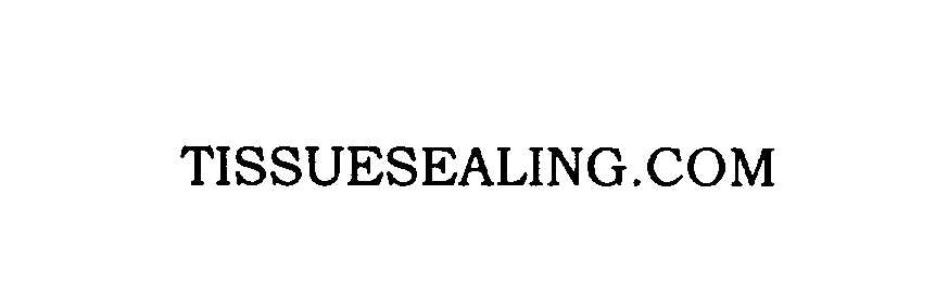 Trademark Logo TISSUESEALING.COM