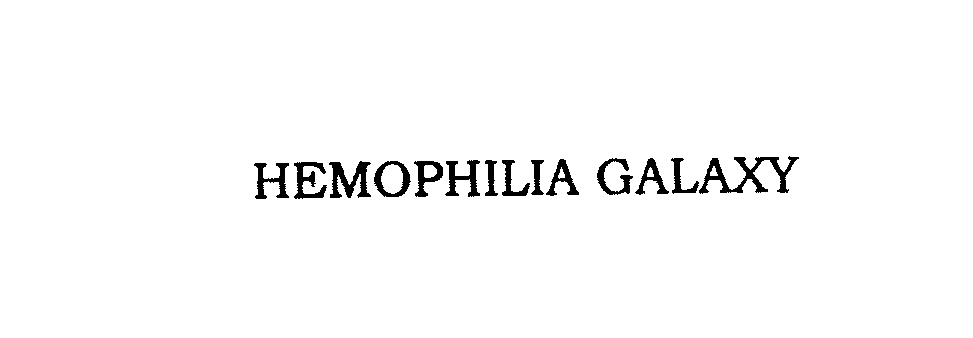  HEMOPHILIA GALAXY