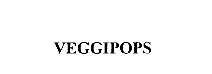  VEGGIPOPS