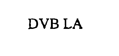 Trademark Logo DVB LA