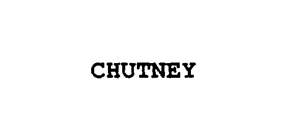  CHUTNEY