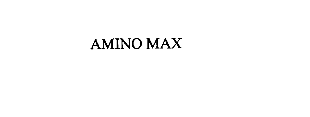 Trademark Logo AMINO MAX