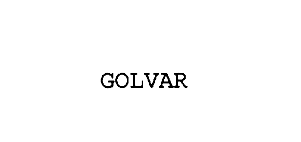 Trademark Logo GOLVAR