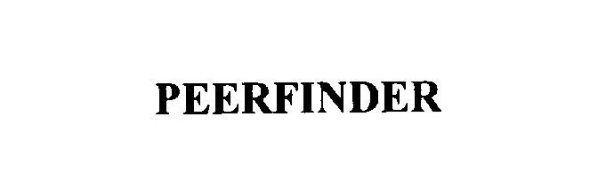 Trademark Logo PEERFINDER