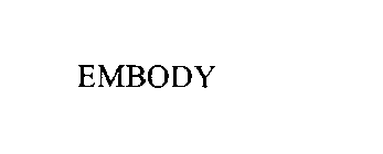 Trademark Logo EMBODY