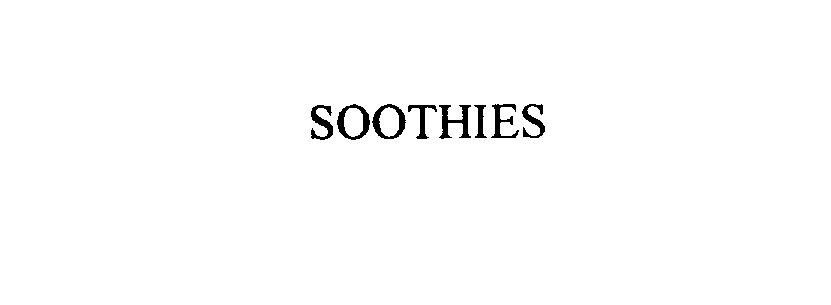 Trademark Logo SOOTHIES