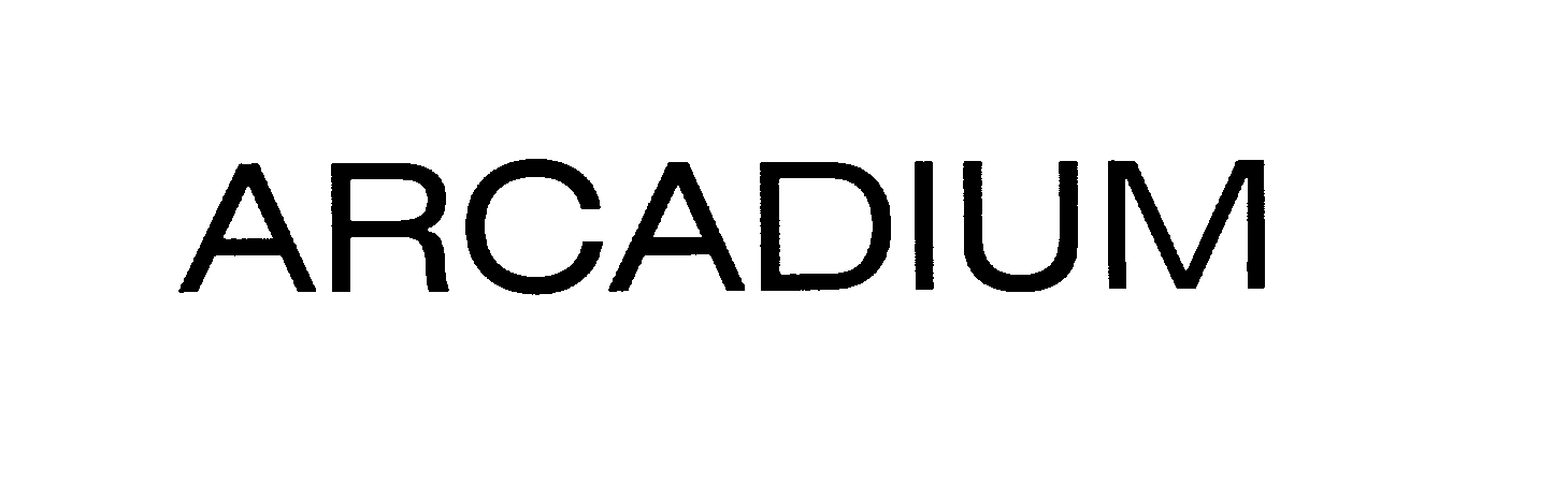 Trademark Logo ARCADIUM