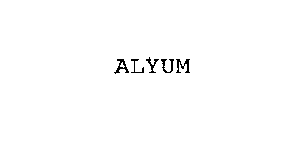  ALYUM