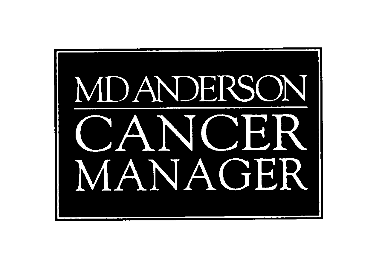  MD ANDERSON CANCER MANAGER