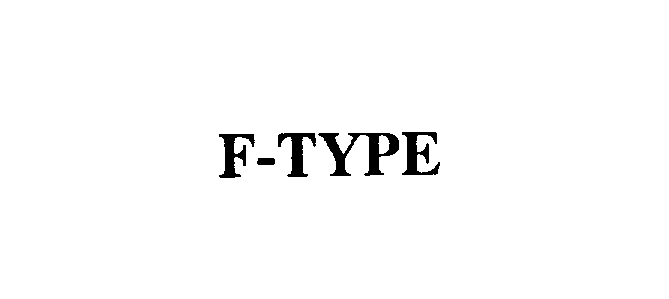 Trademark Logo F-TYPE