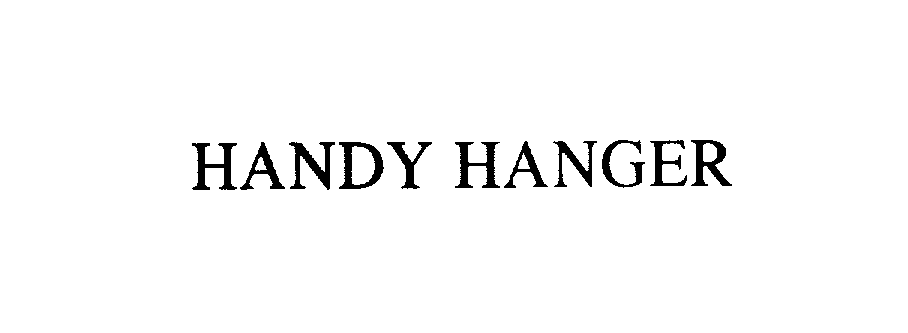 Trademark Logo HANDY HANGER
